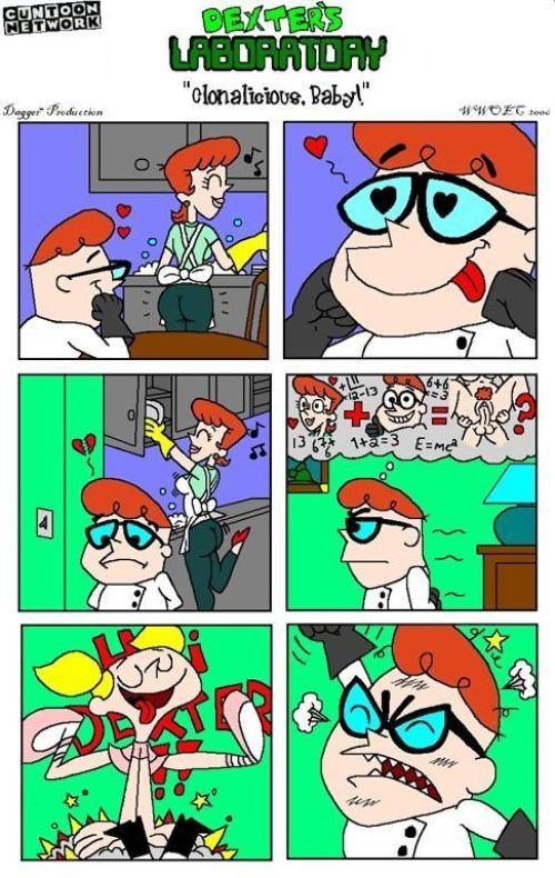 Dexter’s laboratoire clonalicious bébé